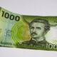 Billete de 1000 pesos chilenos