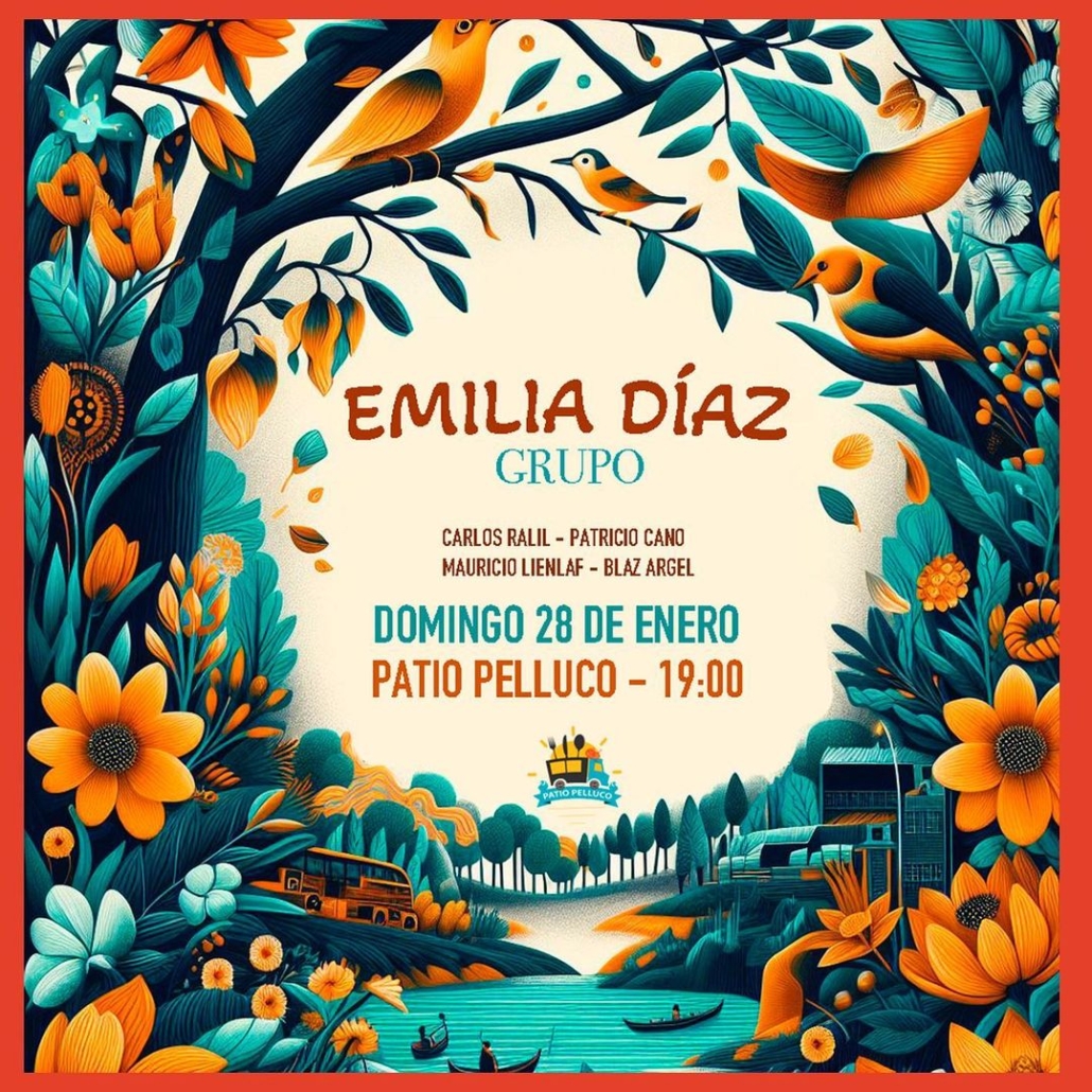 emilia díaz y su grupo en puerto montt