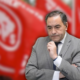 Fidel espinoza y banderas del ps