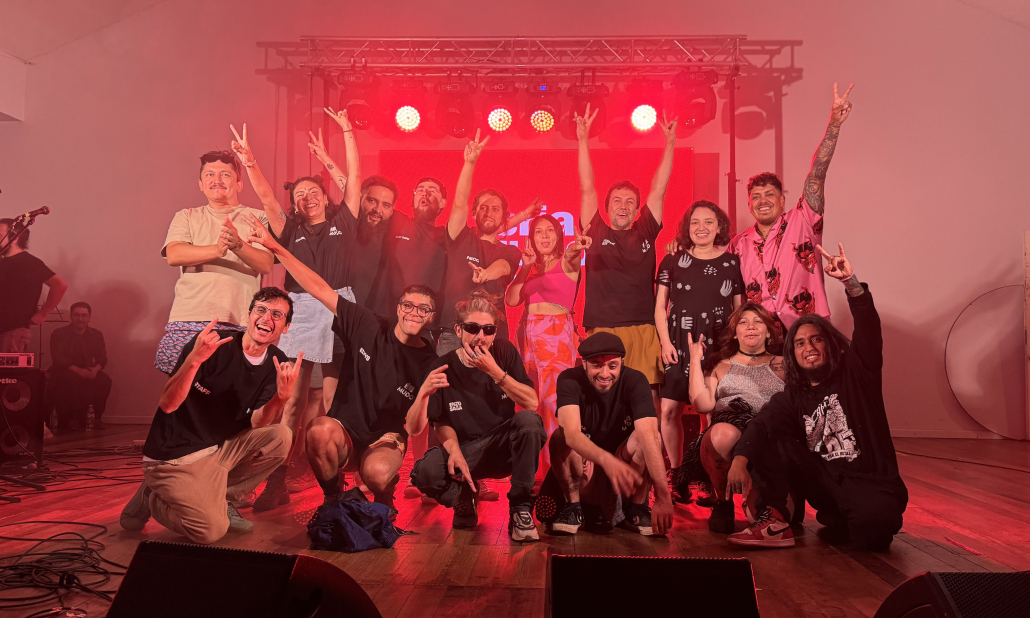 Dos grandes jornadas de música en vivo por feria MUDO. Fotografía equipo MUDO.