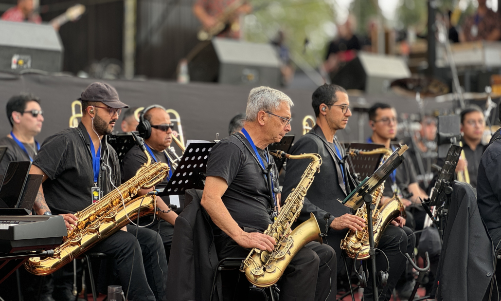 Fiesta de la leche y la carne más allá del espectáculo. Banda municipal.